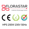 Florastar Ballast - Standard CE, ROHS, 250W HPS 230V/50Hz