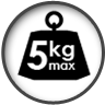 Maximum load 5kg FLORASTAR hanger