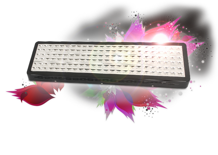 Dual switch LED panel 432W - Growth & Bloom